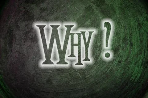 Why concept Stock Illustration