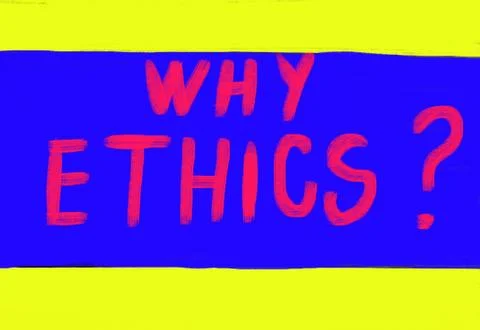 Why ethics concept イラスト素材