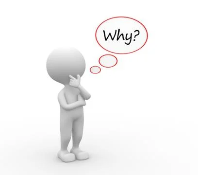 Why? Stock Illustration