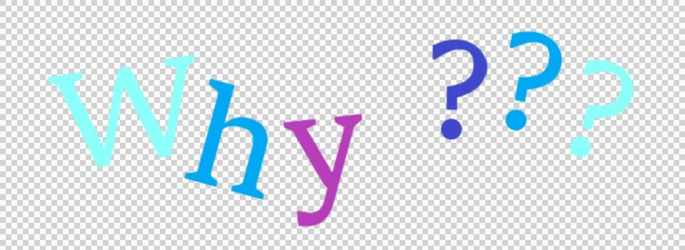 Why logo Stock Illustration