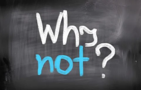 Why not concept Stock Illustration