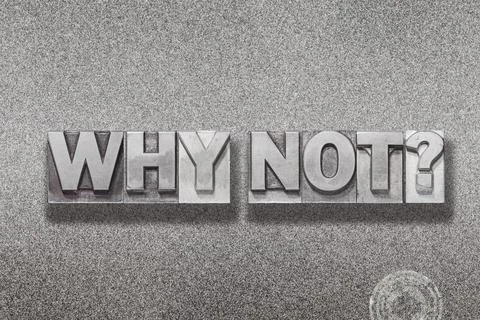 Why not on metallic Stock Photos