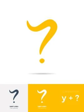 WHY sign ; template with object combination description Stock Illustration