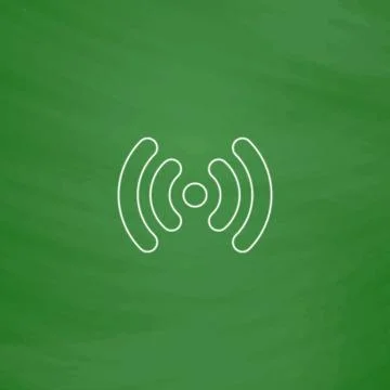 Wi-Fi computer symbol Stock Illustration