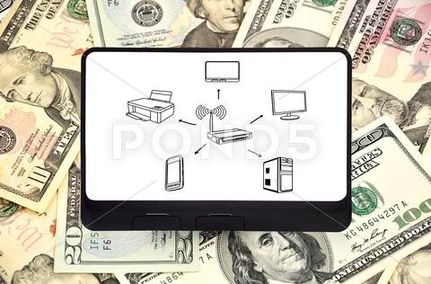 Wi-fi concept Stock Photos