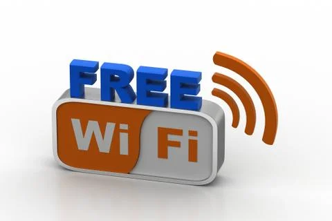 Wi fi connection Stock Illustration