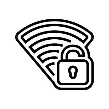 Wi fi connectivity line icon vector illustration Ilustración de archivo