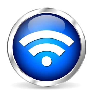 Wi-fi icon Stock Illustration