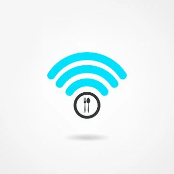 Wi-fi icon Stock Illustration