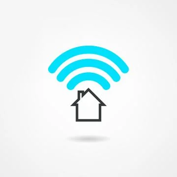 Wi-fi icon Stock Illustration