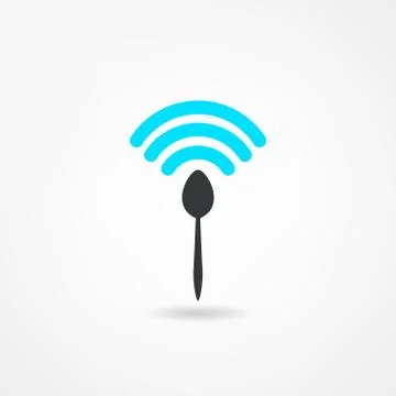 Wi-fi icon Stock Illustration