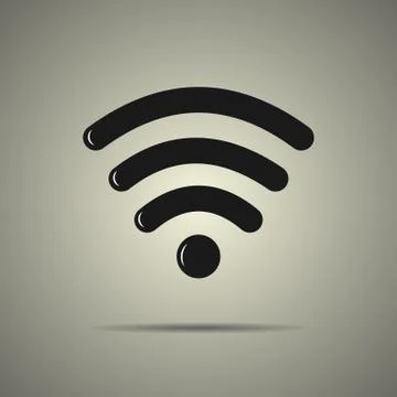 Wi-fi icon Stock Illustration