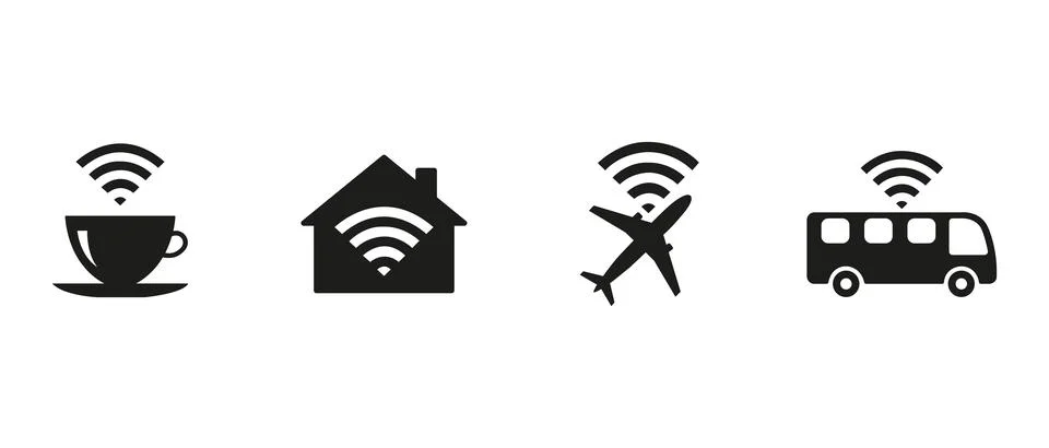 Wi-Fi Stock Illustration