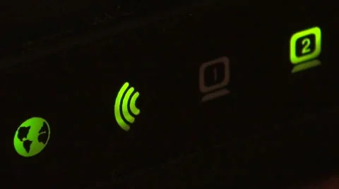 WI-FI router Video stock 1119678