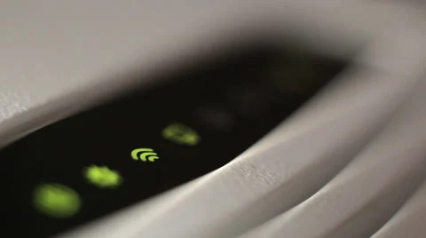 Wi-Fi  router Stock Footage