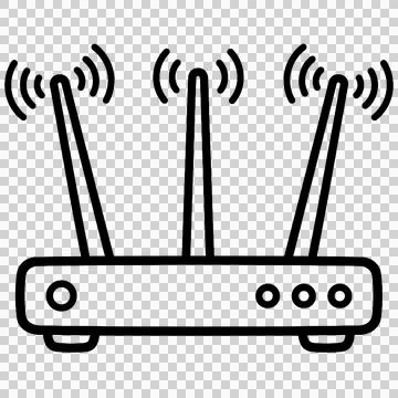 Wi-Fi Router Stock-Illustration
