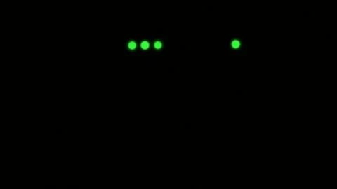Wi-Fi router or modem light blinking. Wireless internet connection. Flashing Stock Footage 205035497