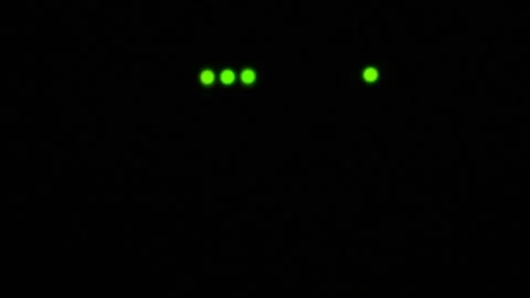 Wi-Fi router or modem light blinking. Wireless internet connection. Flashing Stock Footage 205036252