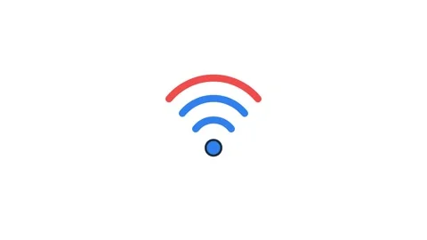 Wi-Fi Signal Dropout Vídeo Stock 344093702