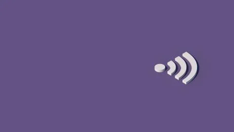 Wi-fi signal Stock Illustration