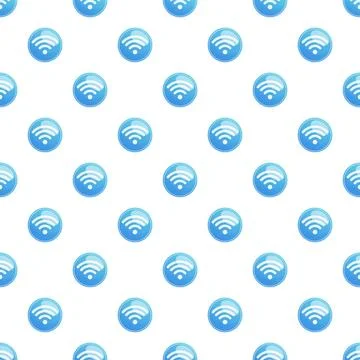 Wi fi signal pattern representing wireless internet network technology 스톡 일러스트
