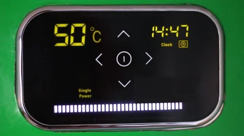 Wi-Fi Smart Thermostat Vídeo Stock 65008946