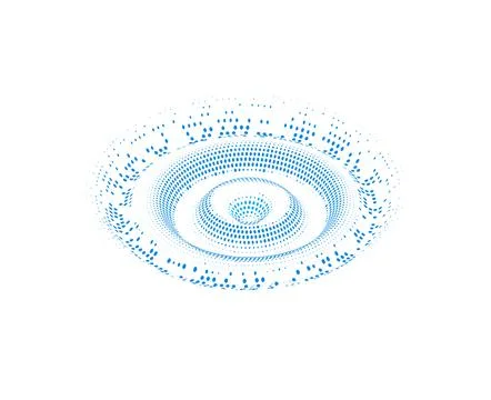 Wi-Fi sound wave effect in vector illustration on white background. Stock Illustration