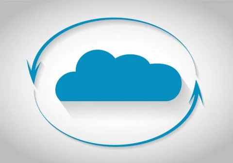Wi-Fi Transmission of Data. Vector Illustration Illustrazione stock
