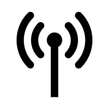 WI-FI vector icon Stock Illustration