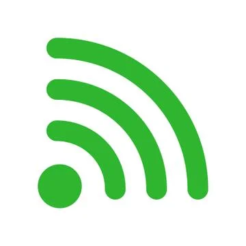 WI-FI vector icon Illustrazione stock