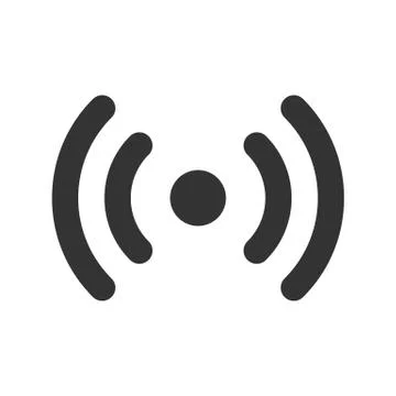 WI-FI vector icon Stock Illustration
