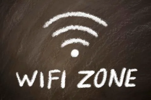 Wi-Fi zone Stock Illustration