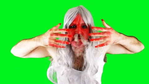 Wicked Witch Stock Footage 128197226