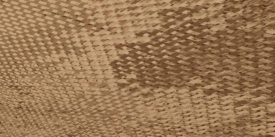 Wicker abstract surface. Texture with interwoven fibers. Vector illustration Illustrazione stock