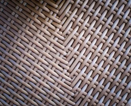 Wicker background braided fabric Stock Photos