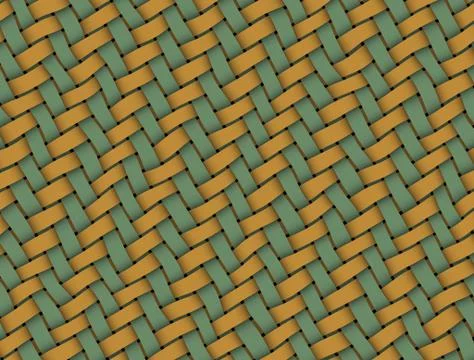 Wicker background Stock Illustration