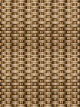 Wicker background Stock Illustration