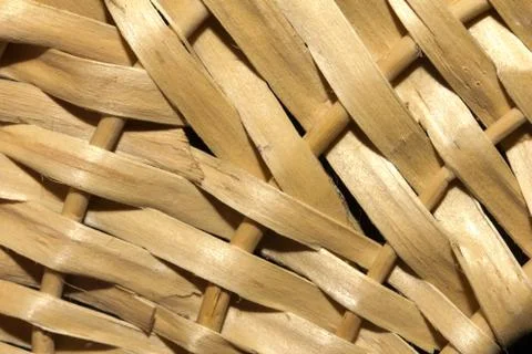Wicker as background. macro Stock Photos