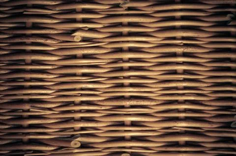 Wicker background Stock Photos