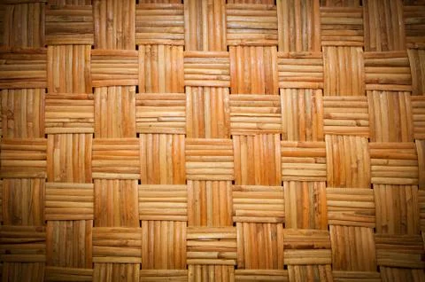 Wicker background Stock Photos