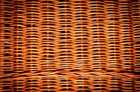 Wicker background Stock Photos