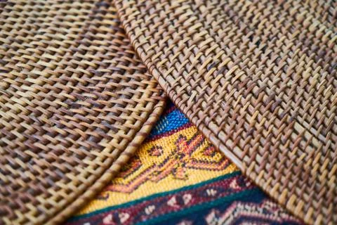 Wicker Background Stock Photos