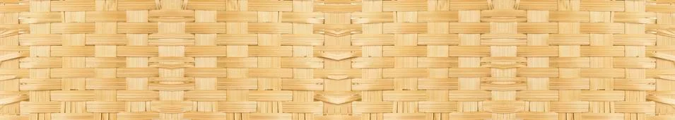 Wicker background from straw Stock Photos
