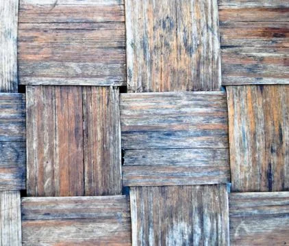 Wicker basket close Stock Photos