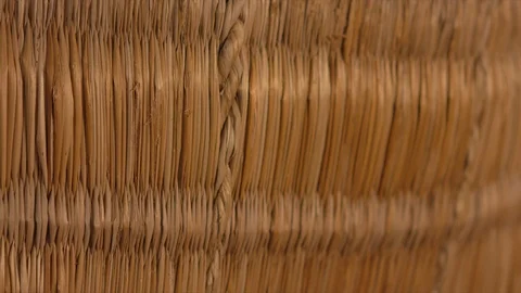 Wicker basket panorama Видео 94724183