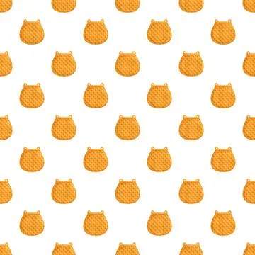 Wicker basket pattern creating a seamless background texture Stock Illustration