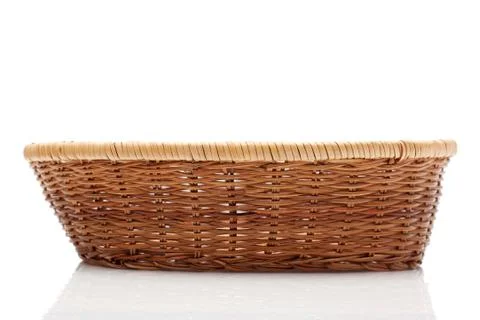 Wicker basket Stock Photos