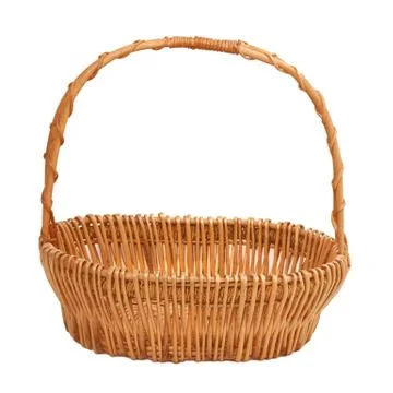 Wicker basket Stock Photos