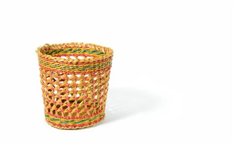 Wicker basket Stock Photos