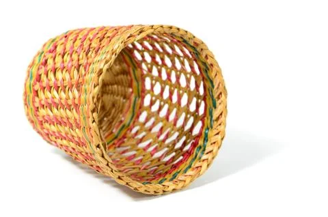 Wicker basket Stock Photos